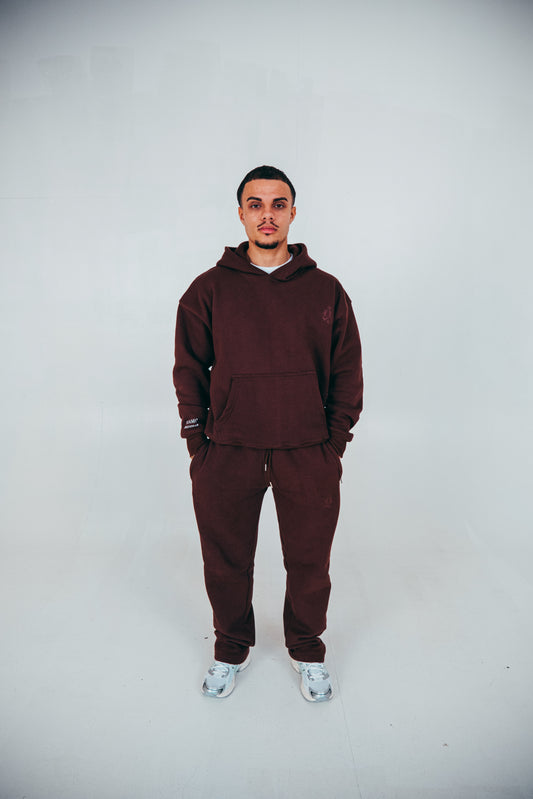 GRAMO Genesis Tracksuit Mocca Brown – productfoto 1