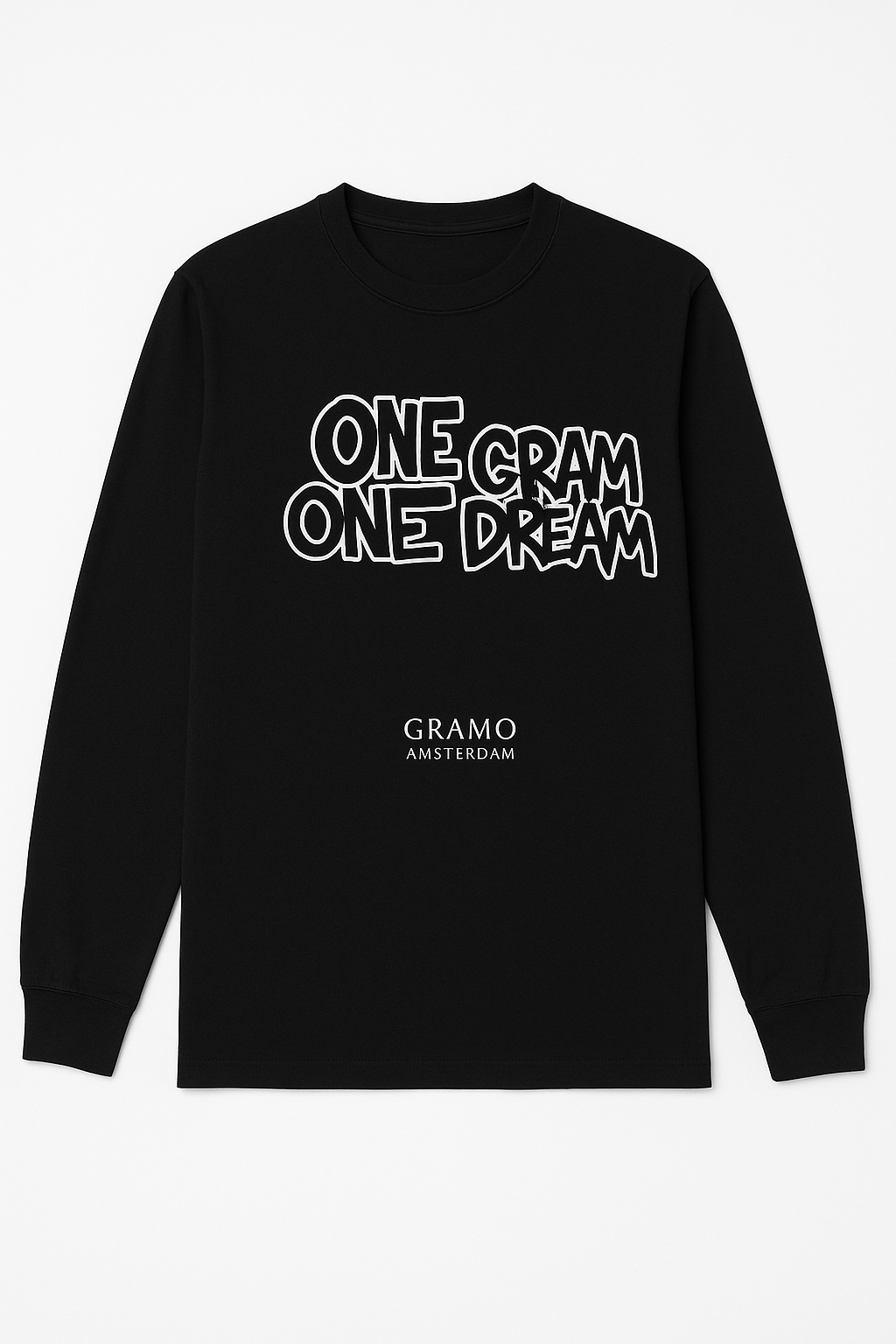 Gramo “One Gram One Dream” Longsleeve – Black