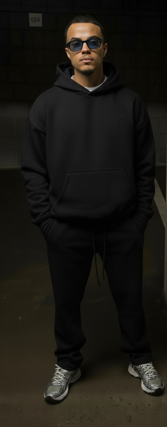 Gramo Genesis Tracksuit – Deep Black