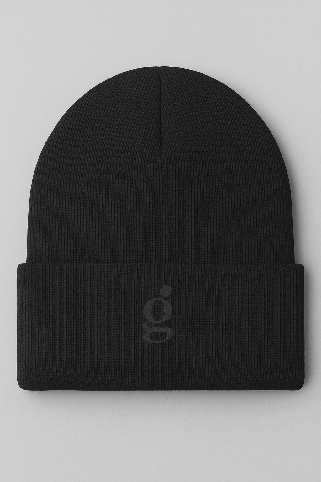 Gramo Essential Beanie – Deep Black